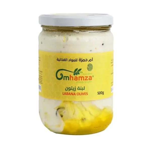 Labneh with Olives — Um Hamza — 500g