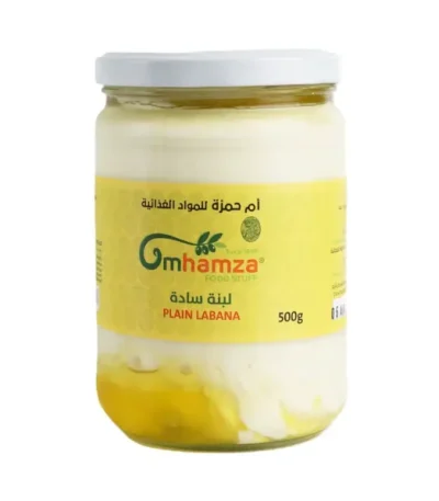 تسوق لبنة سادة من أم حمزة أون لاين 500 جرام