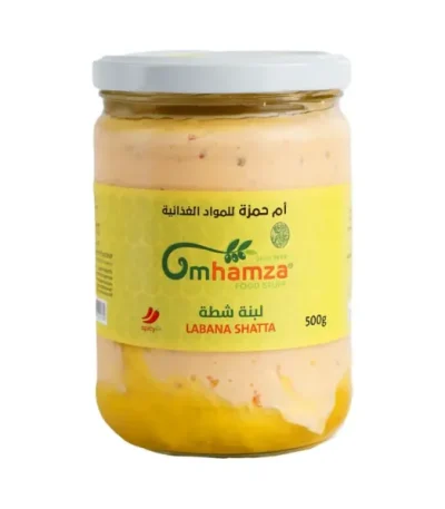 تسوق لبنة شطة أم حمزة اللذيذة 500 جرام